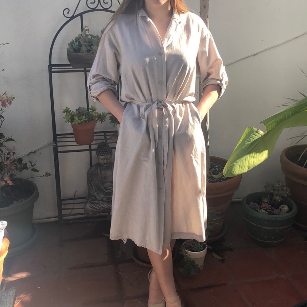 💥closing sale💥Uniqlo Linen Duster/Jacket